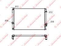 Радиатор BW-001-1216 Радиатор BW-001-1216