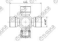 Крестовина TG-CJCS015/G12 * Ti•GUAR