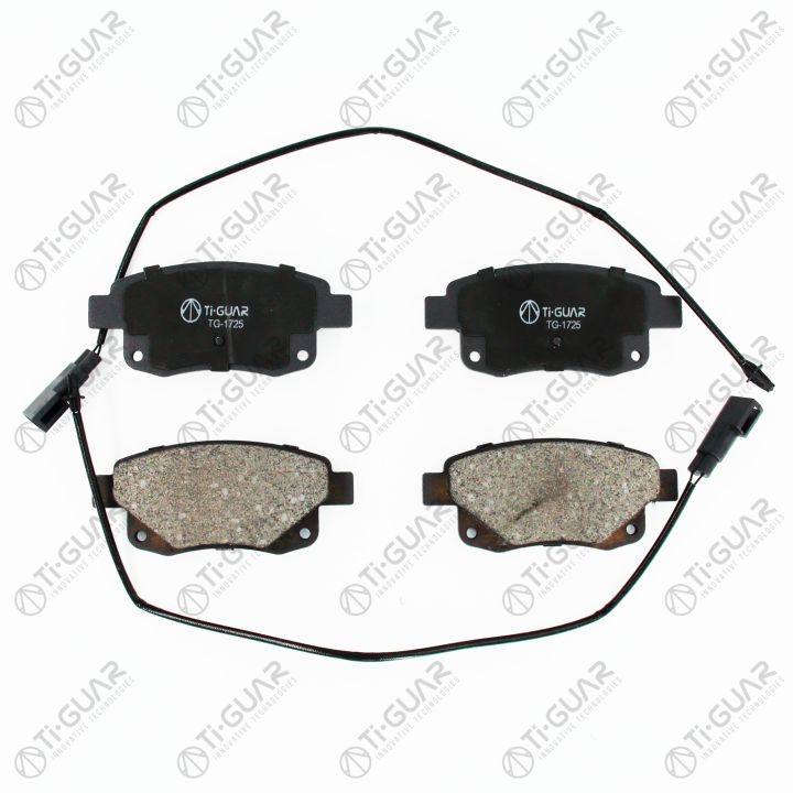 Тормозные колодки TG-1725/PN0431W* Ti·GUAR Тормозные колодки TG-1725/PN0431W* Ti·GUAR
