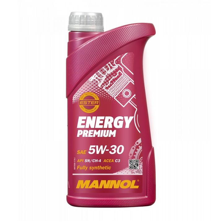 Mannol Energy Premium SAE 5W30 1л API SN/CH-4 ACEA C2 C3 (4006)